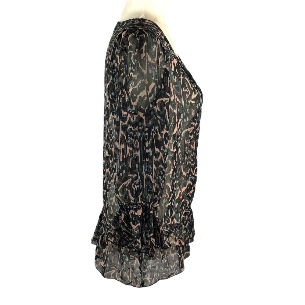 Fun & Flirt Print Chiffon Top - Picture 5 of 8